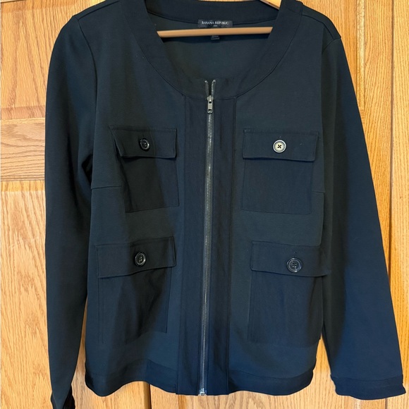 Banana Republic Women's Black Jacket - Picture 1 of 8